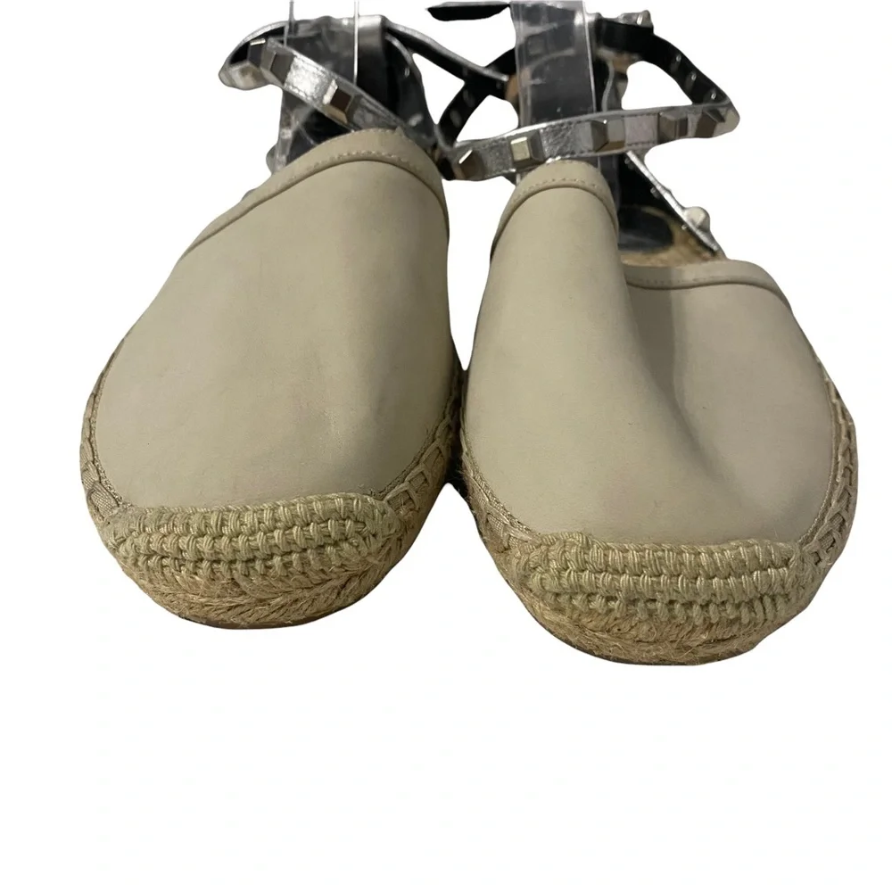 Rebecca Minkoff Gilles Studded Espadrilles Size 7.5 - Picture 4 of 9